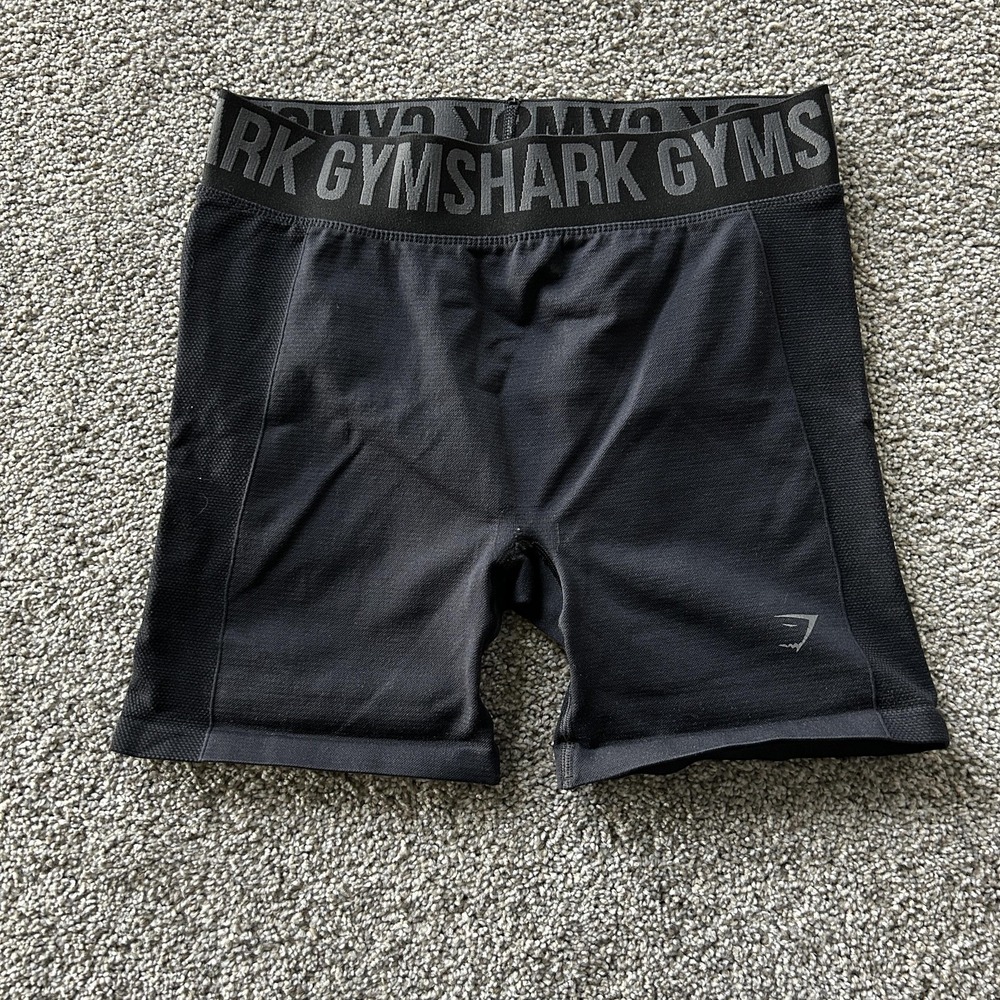 Gymshark Shorts Womens Medium Black Compression Athletic Gym Running Training